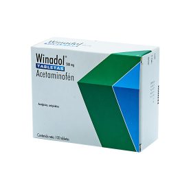 WINADOL X 100 TABS (acetaminofén)